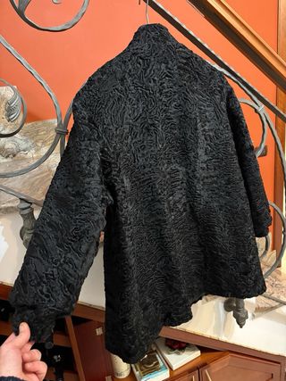 Cappotto donna lana agnello autentico vintage chic