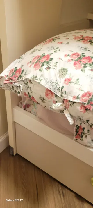 Coppia Lenzuola Singolo Floreale