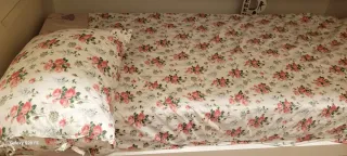 Coppia Lenzuola Singolo Floreale