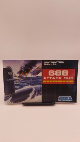 688 Attack Sub Mega Drive Sega
