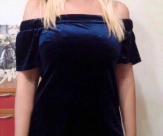 Vestido de terciopelo Atmosphere