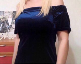 Vestido de terciopelo Atmosphere