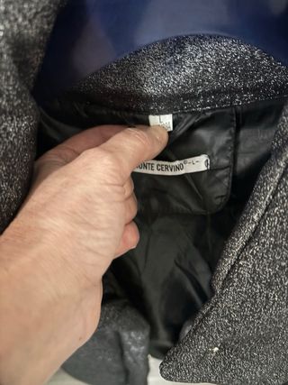 Giubbino donna glitterato