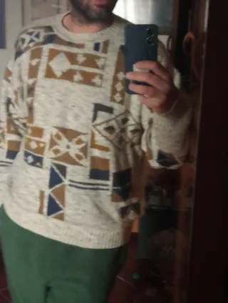 Maglione lana e alpaca vintage