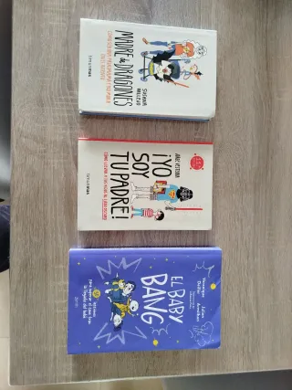 Lote de libros para padres frikis