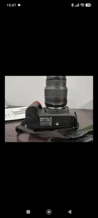 Cámara Nikon D90 Reflex Digital