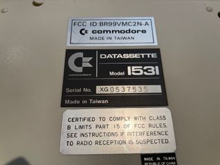 Commodore Datassette 1531 para C16 y C64