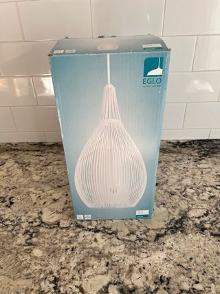 Lámpara colgante EGLO blanca