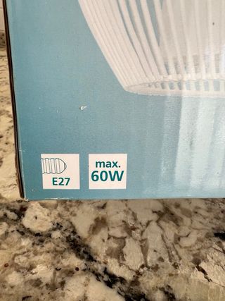 Lámpara colgante EGLO blanca