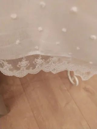 Delantal y mangas huertana blanco