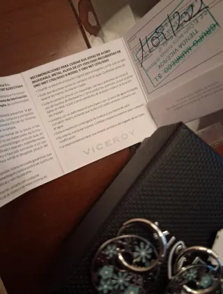 Pendientes Viceroy Acero. Consu garantía