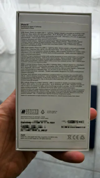 iPhone 14 128GB Blu Midnight + Accessori