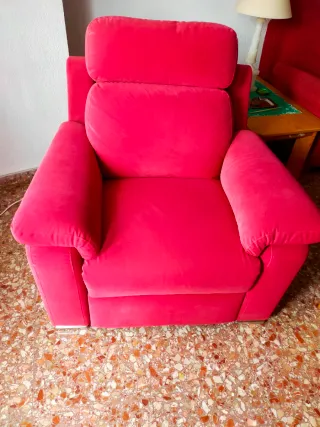 Sillón reclinable eléctrico
