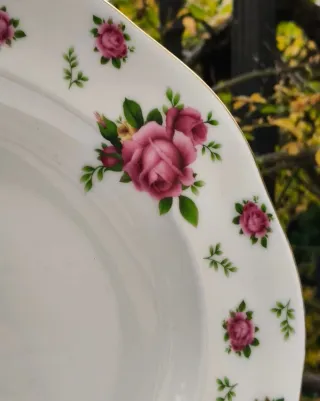 Vassoio Royal Albert New country Roses White