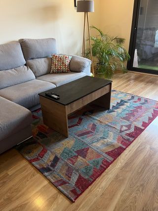 Alfombra étnica multicolor