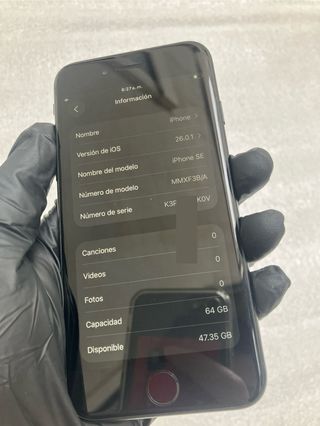 iPhone SE 2022 64GB Nero - Batteria 100%