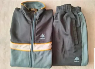 Chándal Luanvi Talla 16 Años Gris/Azul