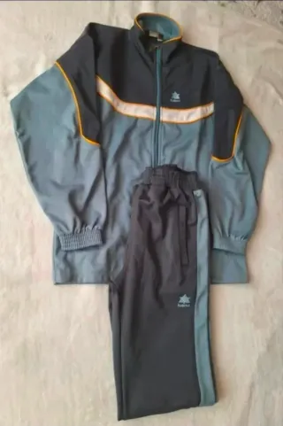 Chándal Luanvi Talla 16 Años Gris/Azul