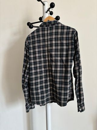 Camisa Dickies cuadros verde y negro