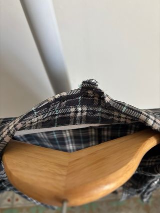 Camisa Dickies cuadros verde y negro