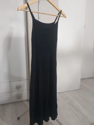 Conjunto vestido y chaquetilla negro