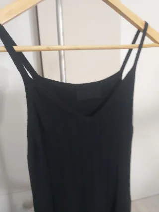 Conjunto vestido y chaquetilla negro