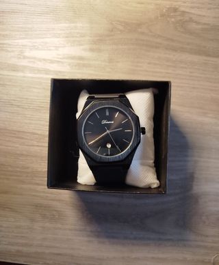 Reloj deportivo negro 43mm