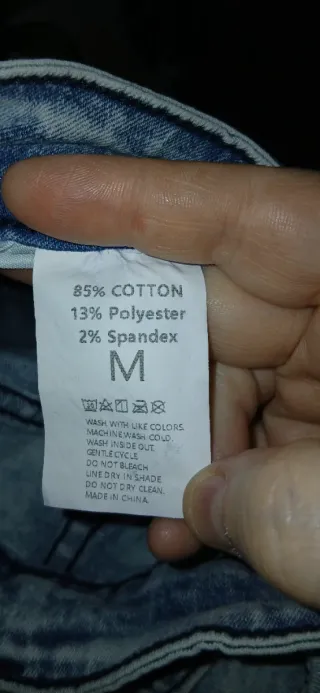 Pantalón vaquero azul grisaceo Talla M