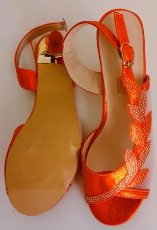 PROMO Zapatos Naranja Talla 39