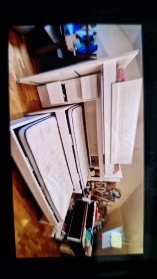 Mueble 3 Camas blanco marca Trebol