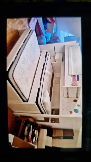 Mueble 3 Camas blanco marca Trebol