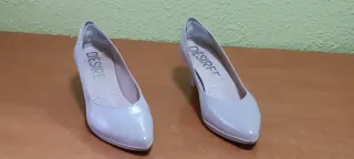 Zapatos de fiesta DESIREE plateados