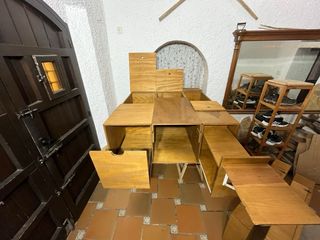 Mueble madera furgoneta camper