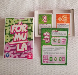Fórmula. Juego de cartas. +7 años