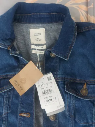 Chaqueta vaquera azul