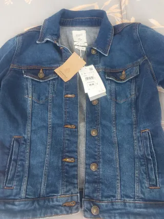 Chaqueta vaquera azul