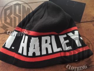 Berretto Harley Davidson Nero e Rosso