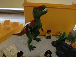 Lote Playmobil con caja