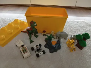 Lote Playmobil con caja
