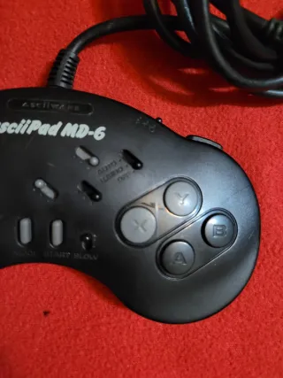 Mando Ascii Mega Drive 6 Botones