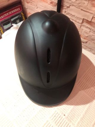 Casco de equitación HKM negro
