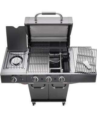 Barbacoa a gas con 3 quemadores