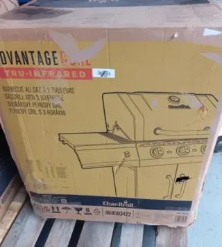 Barbacoa a gas con 3 quemadores