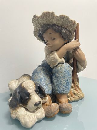 Figura Lladró El niño granjero