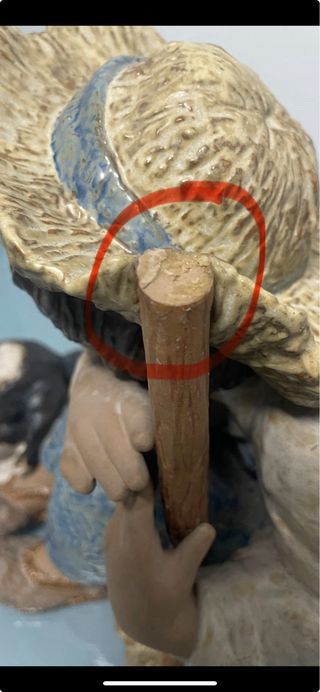 Figura Lladró El niño granjero