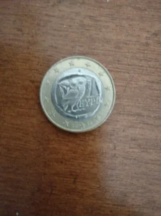 Moneda 1 Euro Grecia Búho 2010