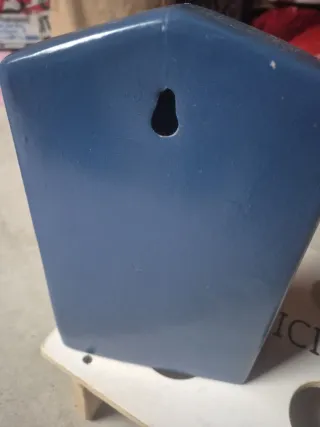 Salvadanaio Posta Aerea Pneumatica Blu