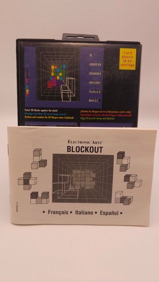 Blockout - Sega Mega Drive