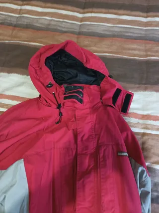Chaqueta de Nieve Roja y Gris marca F2 XL