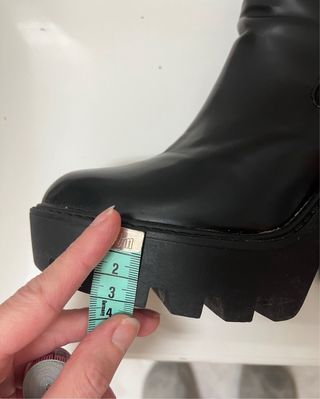 Botín tacón Zara negro